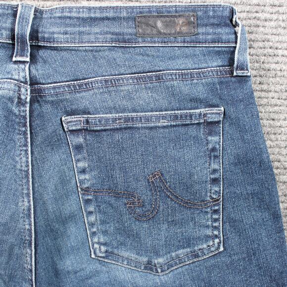 AG Adriano Goldschmied Jeans Womens 31 Blue Mari High Rise Straight - Picture 9 of 11